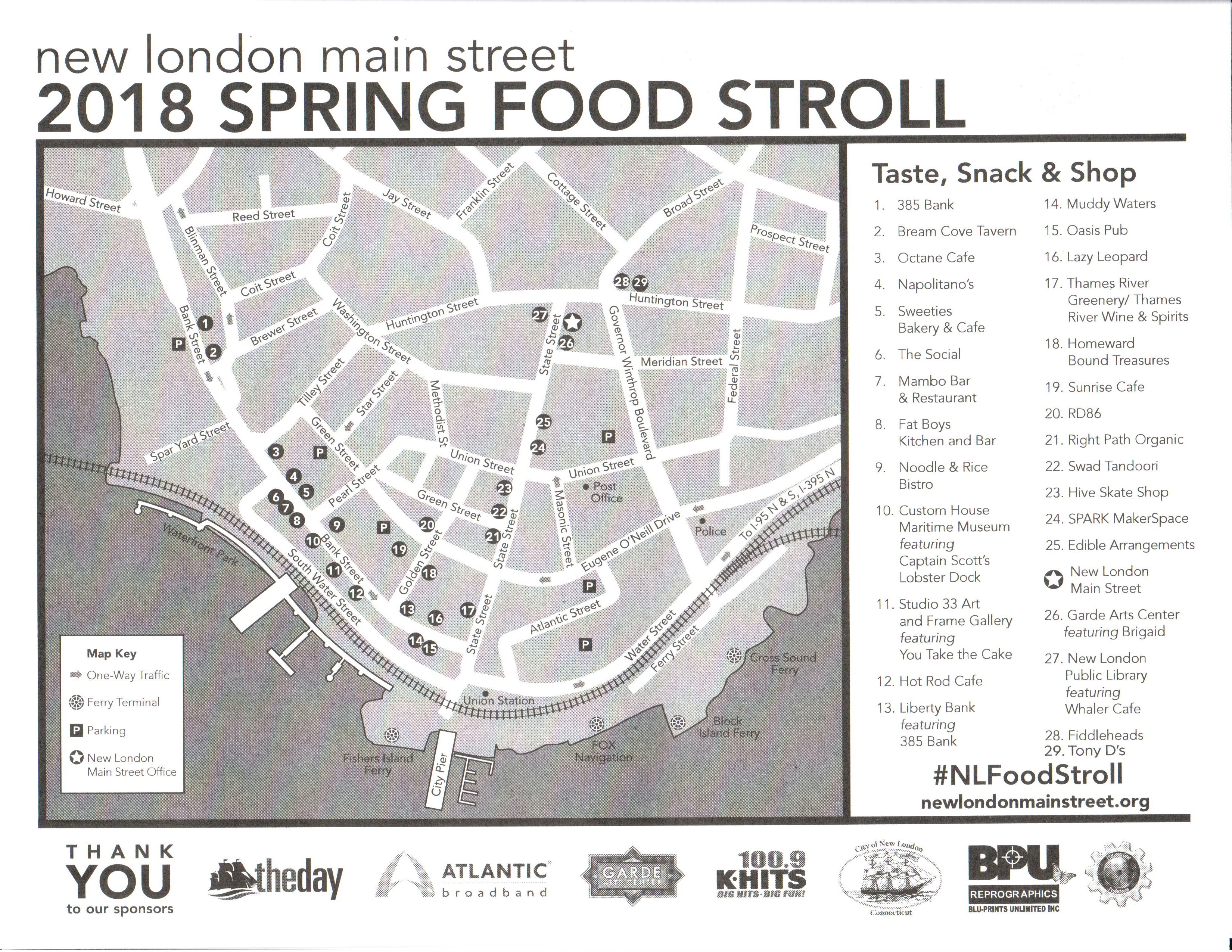 Food Stroll Map!